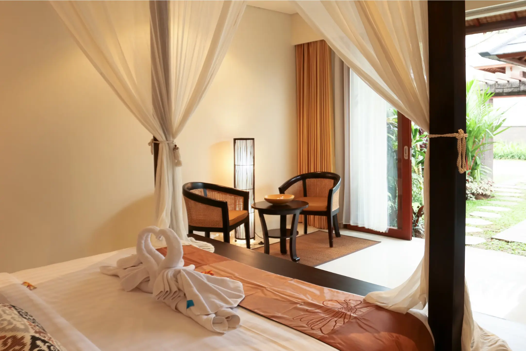 Pokoje hotelowe na Bali dla uczestników padel campu Padlowe Wakacje