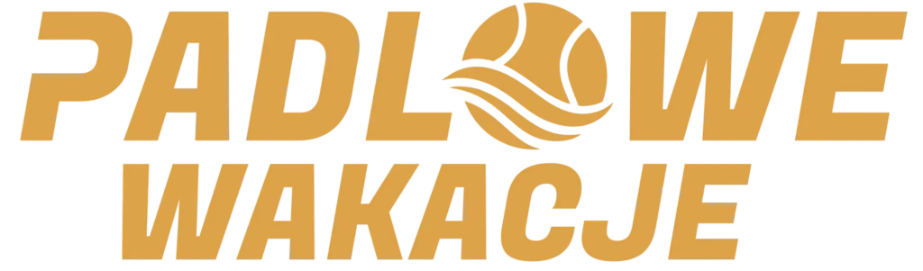 złote logo padlowe wakacje
