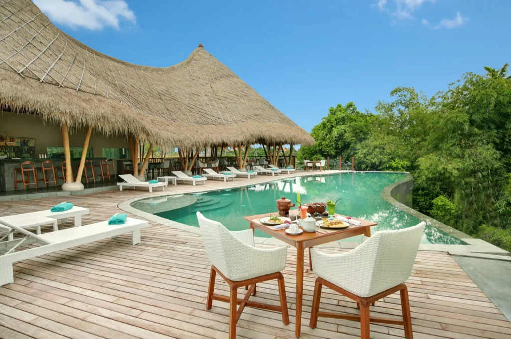 Hotel na Bali będący bazą padel campu – wyjazd Padlowe Wakacje